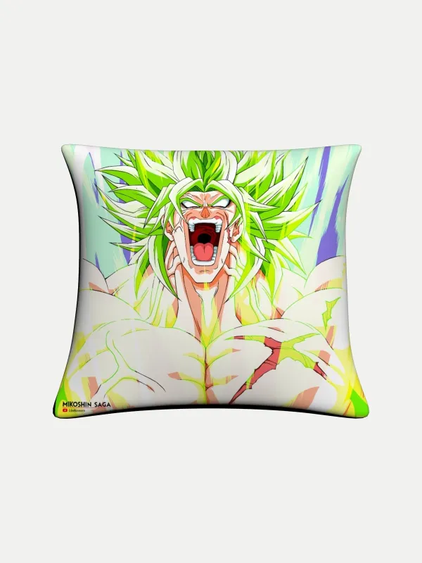 Cojín Dragon Ball Mikoshin Saga: Broly - Fan Art by Ede Minmore