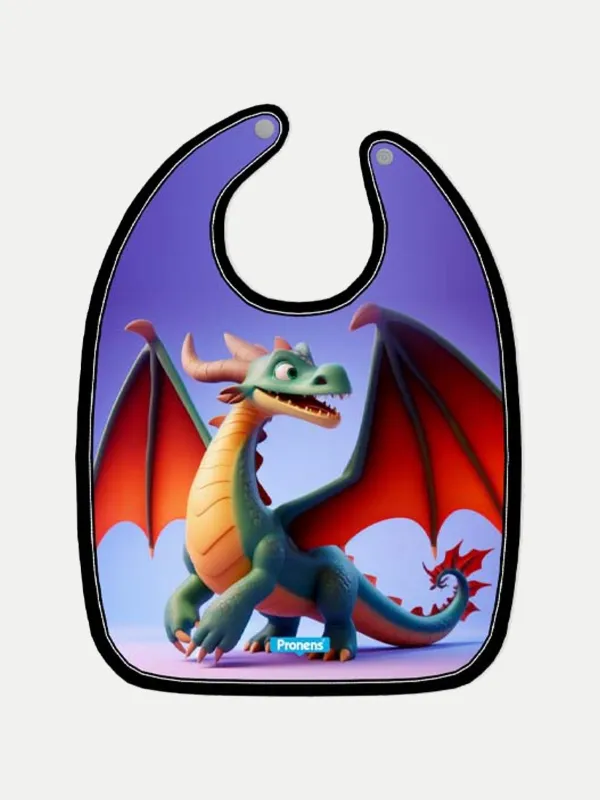 Babero microfibra impermeable Dragón