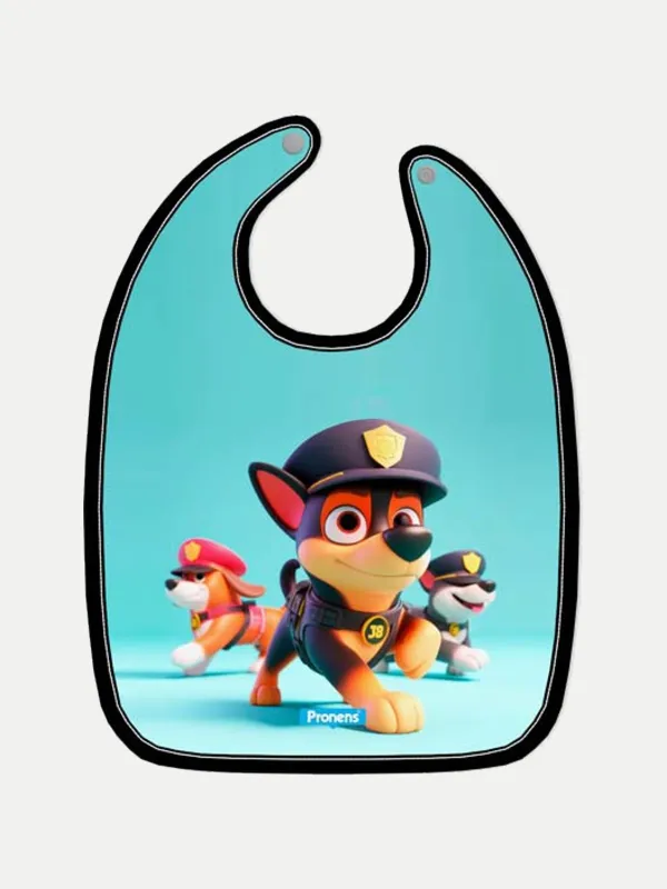 Babero microfibra impermeable Patrulla