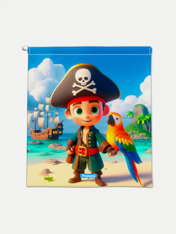 Bolsa guardería impermeable Pirata