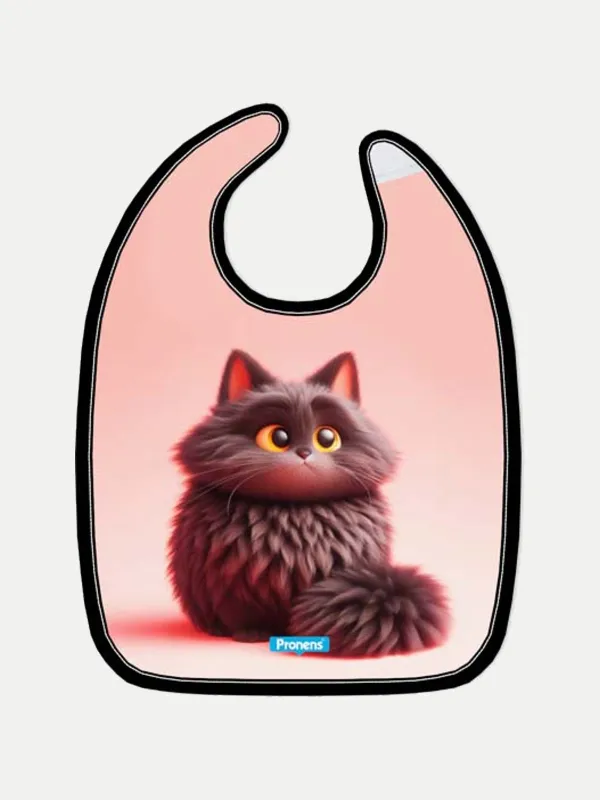 Babero microfibra impermeable Gato