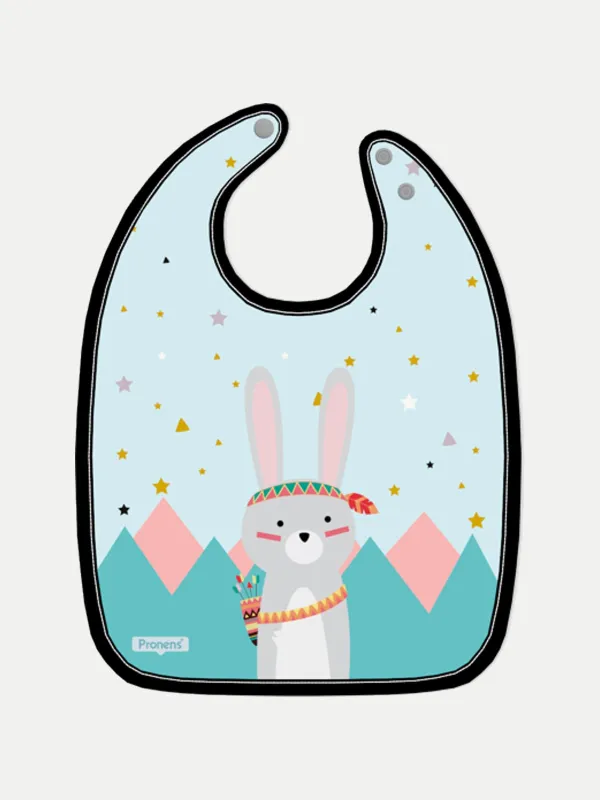 Babero bebé Conejo tribal