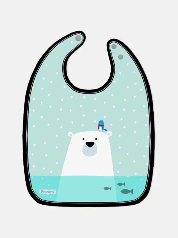 Babero bebé Osito polar