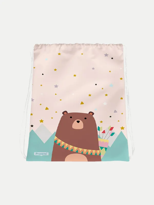Bolsa mochila impermeable guardería Oso Tribal