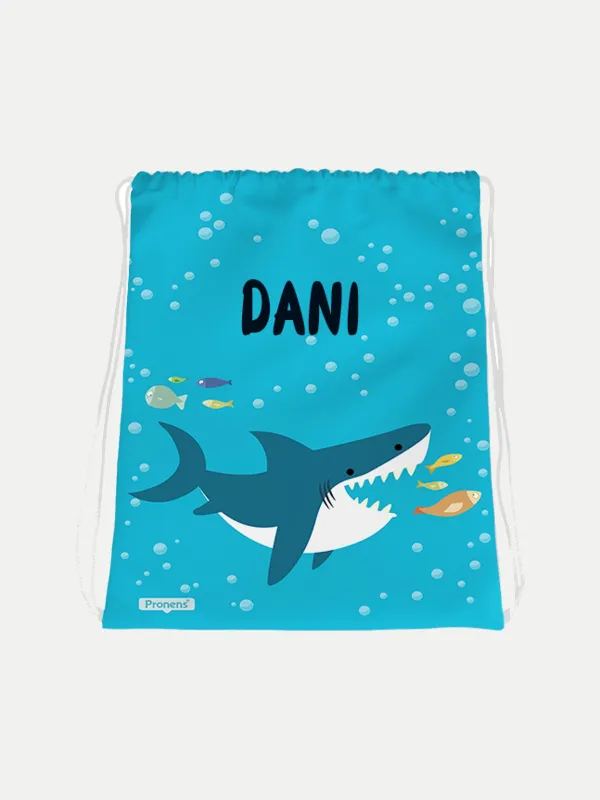 Bolsa mochila guardería personalizada Baby shark