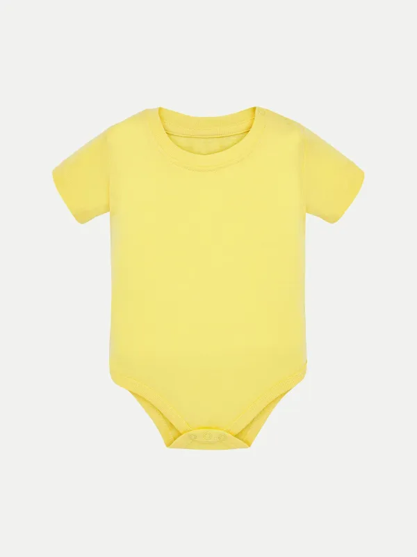 Body bebé liso Amarillo