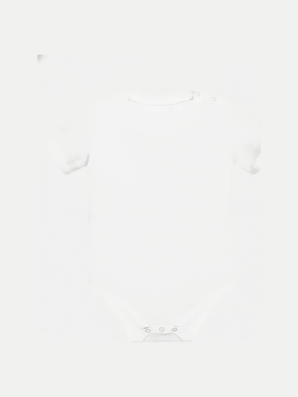 Body bebé liso Blanco