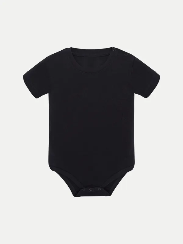 Body bebé liso Negro