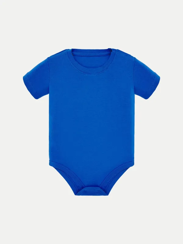 Body bebé liso Azulón