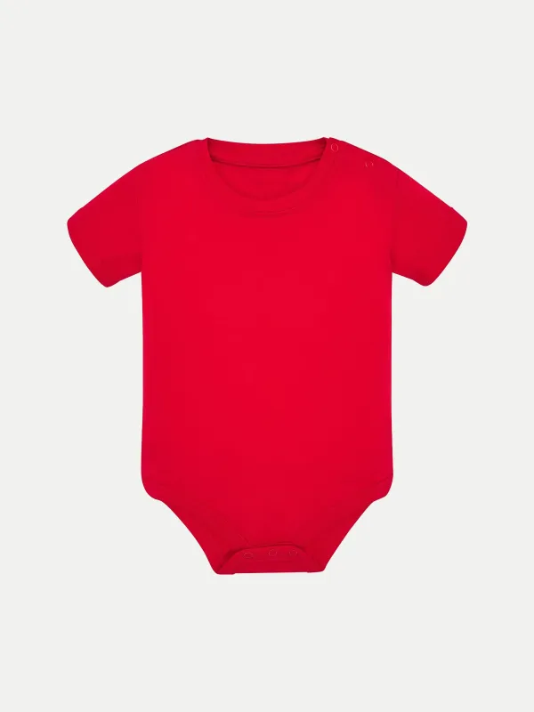 Body bebé liso Rojo