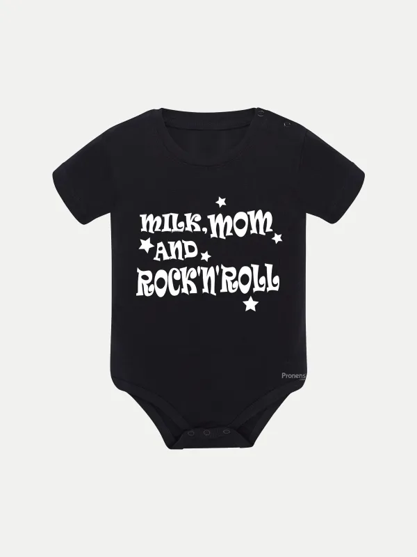 Body bebé Milk Mom Rock