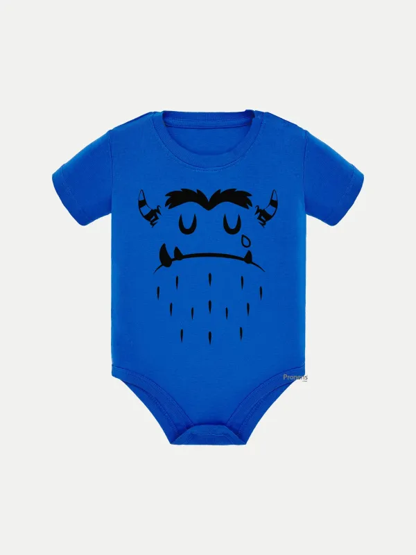 Body bebé Monstruo azul