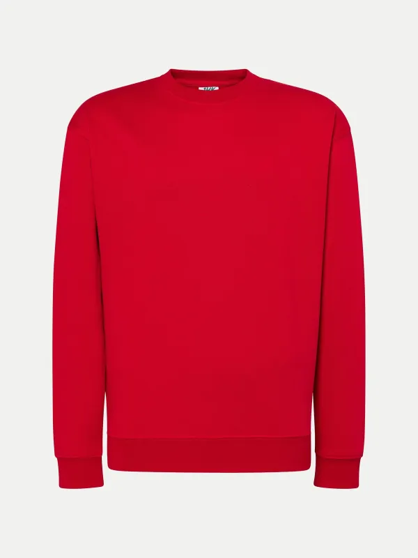 Sudadera roja personalizada con iniciales