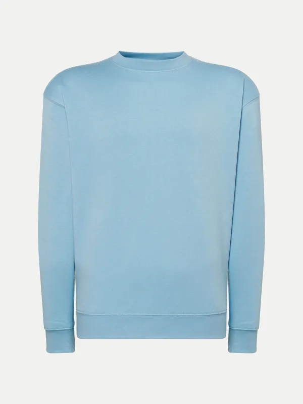 Sudadera celeste personalizada con iniciales