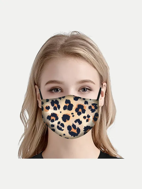 Mascarilla higiénica Leopard