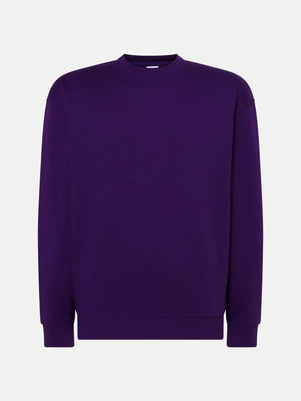 Sudadera lila personalizada con iniciales