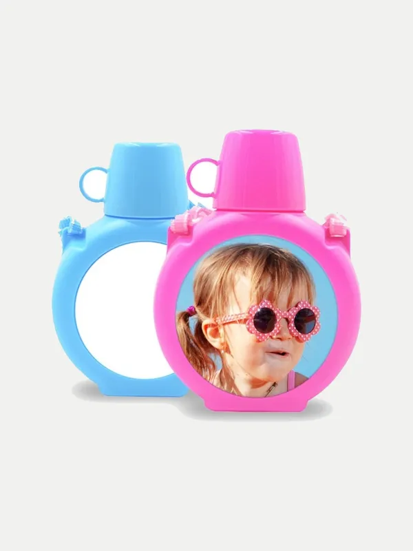 Cantimplora con vaso para niños personalizada