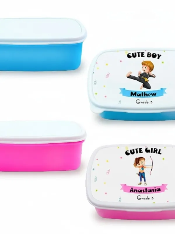 Fiambrera infantil personalizada