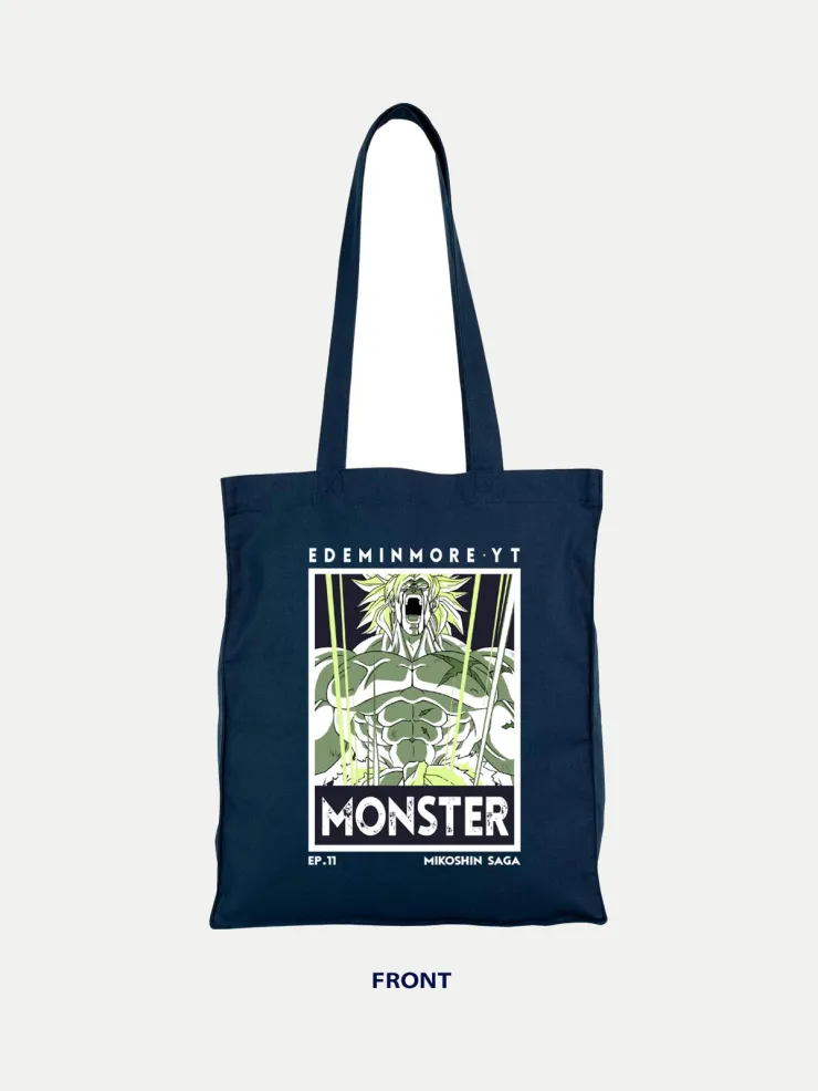 Bolsa algodón Tote Bag Dragon Ball Mikoshin Saga: Broly -  Fan Art by Ede Minmore