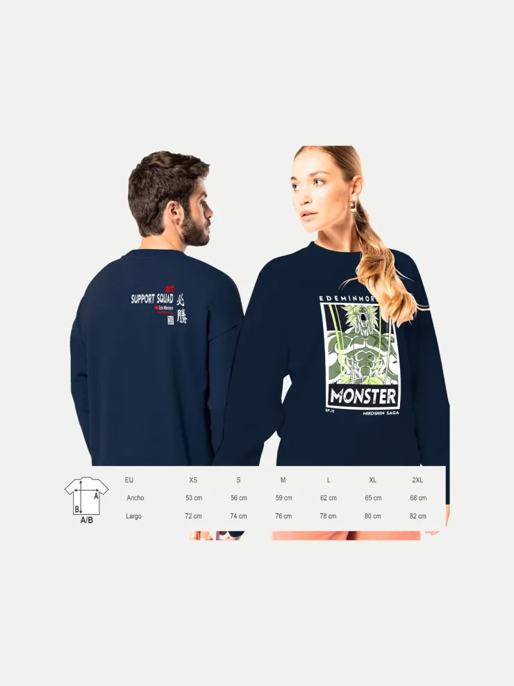Colección Sudadera oversize edición limitada Broly Mikoshin Saga Episode 11 - Ede Minmore, foto 4