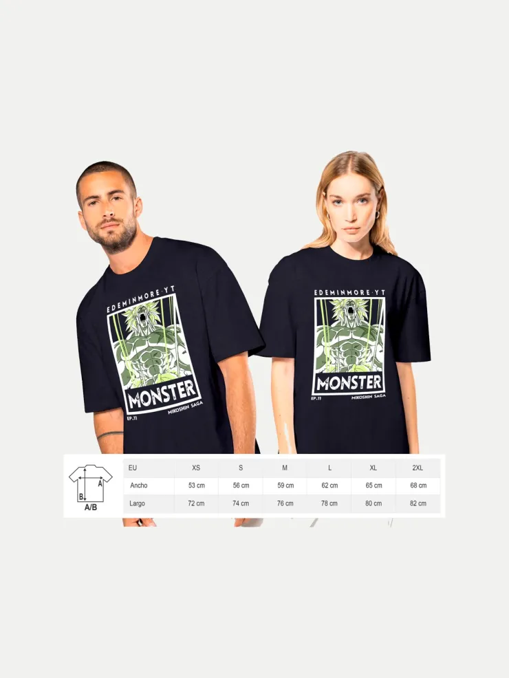 Camiseta Oversize de colección Ede Minmore Mikoshin Saga Broly - Episode 11, foto 4