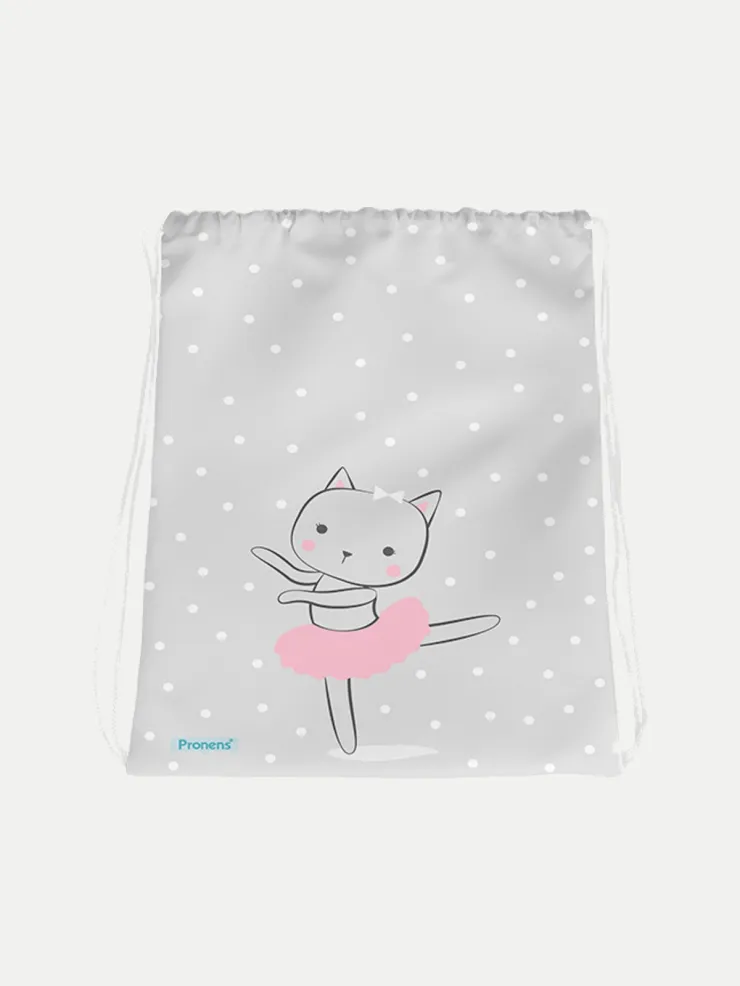 Bolsa mochila guardería personalizada Bailarina, foto 3