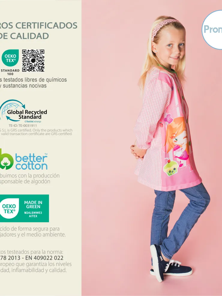 Bata babi escolar Cupcake, foto 4