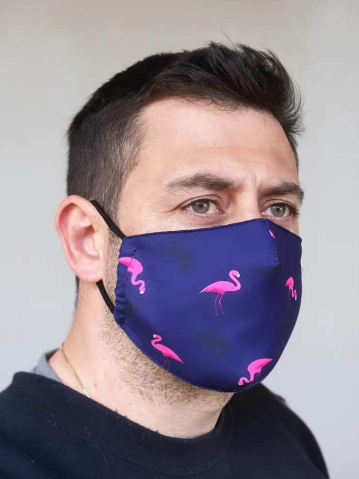 Mascarilla higiénica navy, foto 3