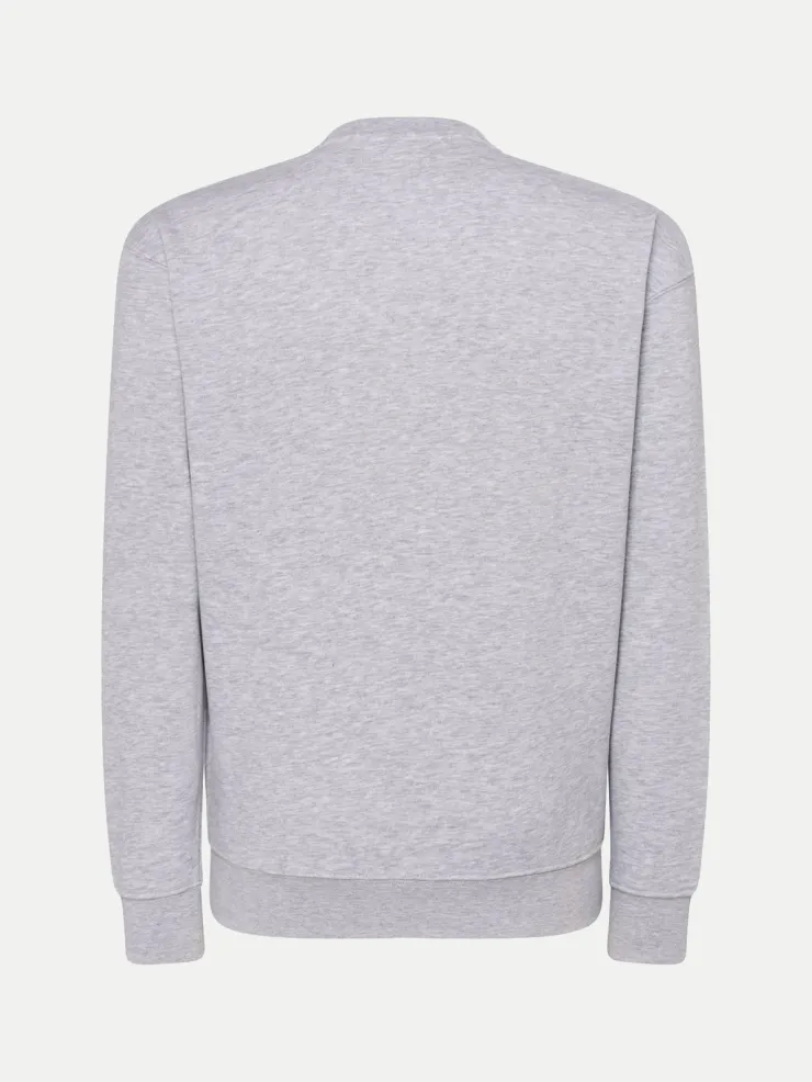 Sudadera gris personalizada con iniciales, foto 6