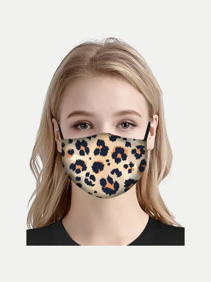 Mascarilla higiénica Leopard