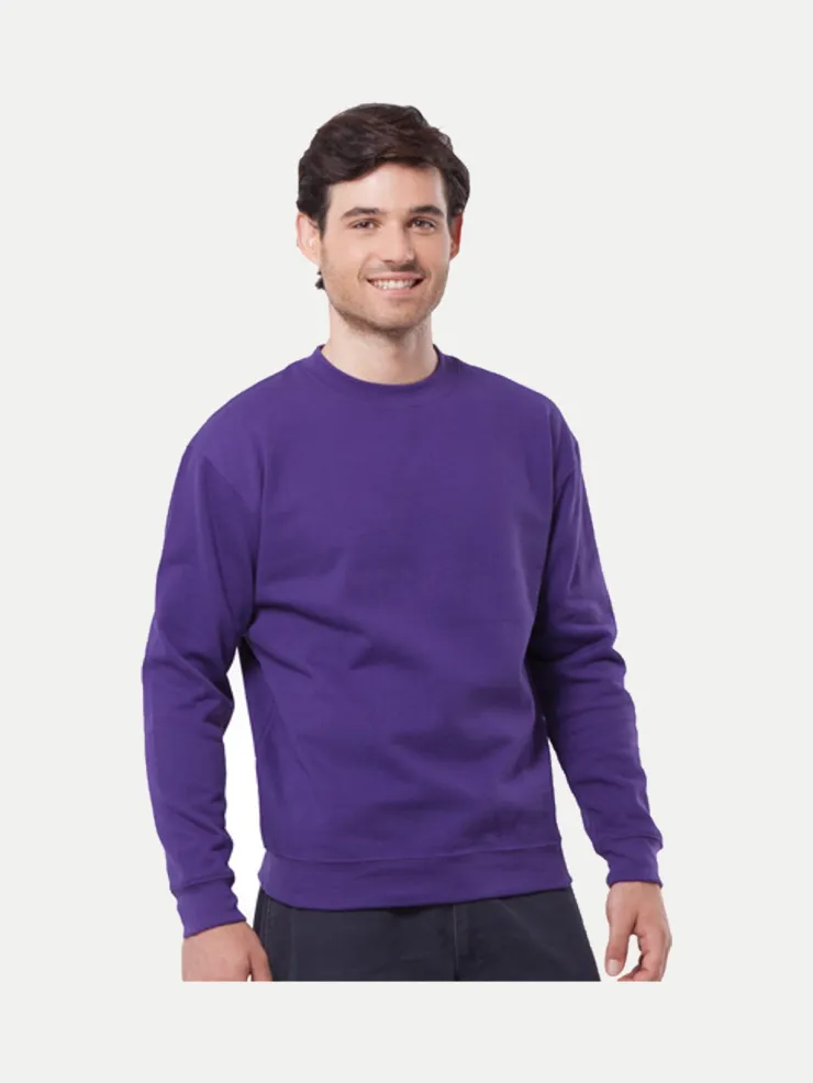 Sudadera lila personalizada con iniciales