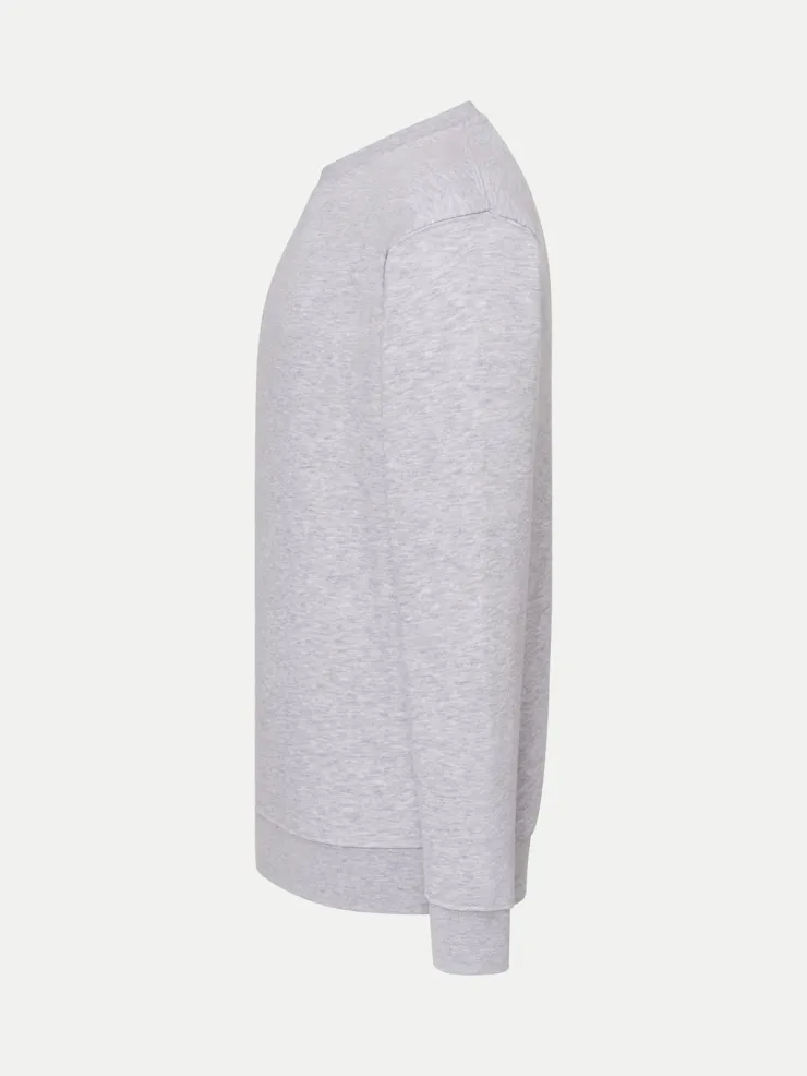 Sudadera gris personalizada con iniciales, foto 5