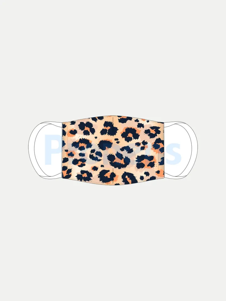 Mascarilla higiénica Leopard, foto 3