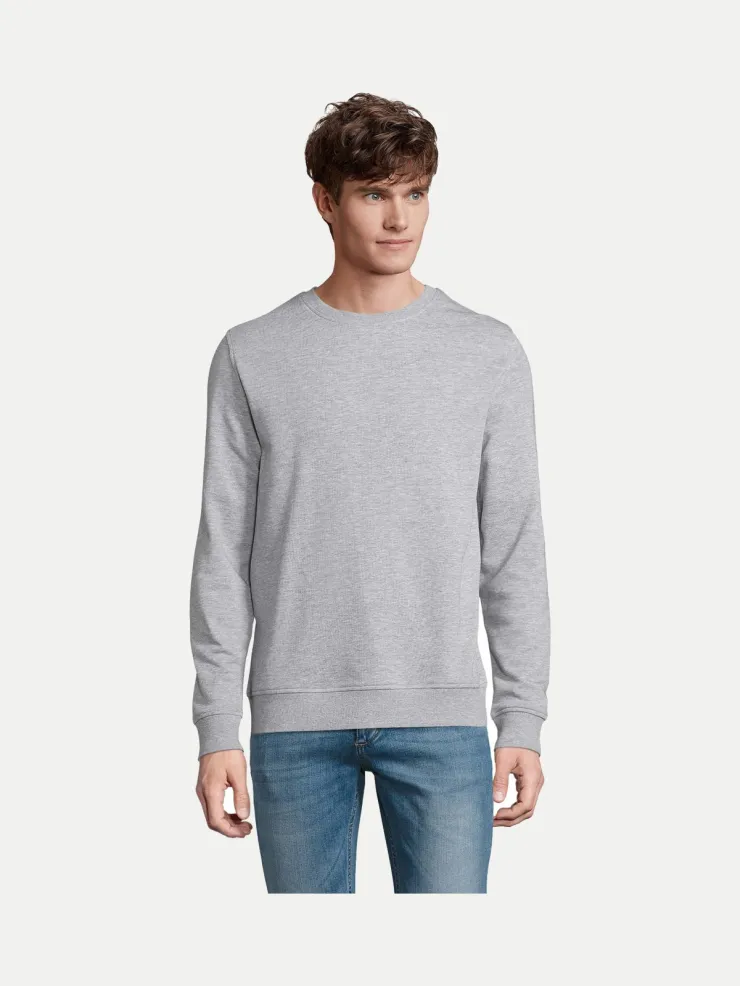 Sudadera gris personalizada con iniciales, foto 4
